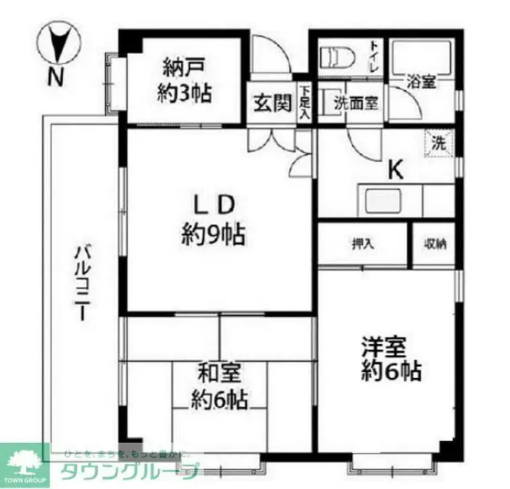 ウェルシャン白山 2階階 間取り