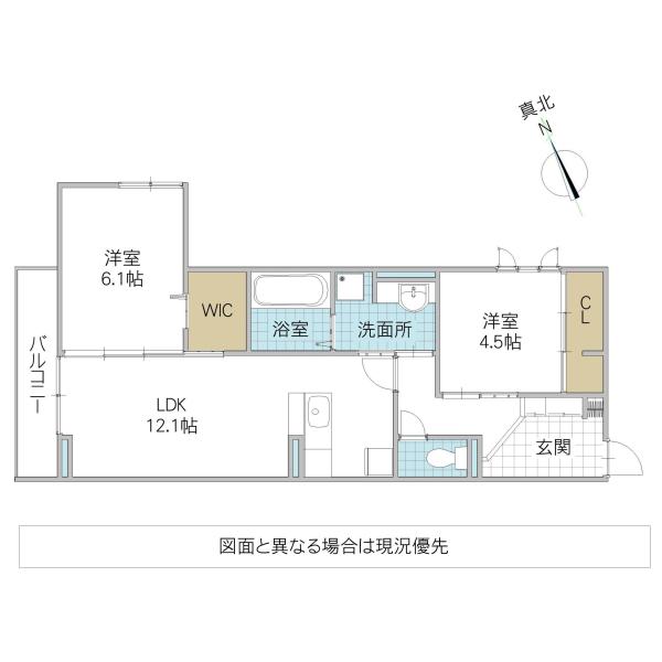 DS LIEN B B号地(2LDK/2階)の間取り写真