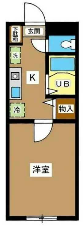 パルデンスマグノリア 1階階 間取り
