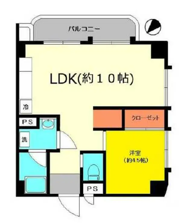 妙義坂マンション 5階階 間取り