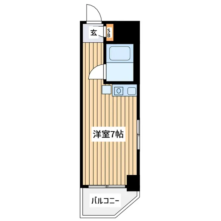第11宮田ビル 2階階 間取り