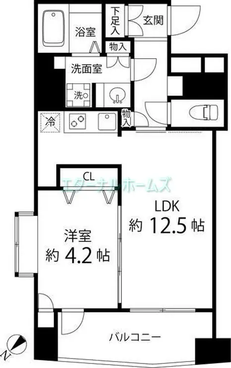 レニール本駒込 10階階 間取り