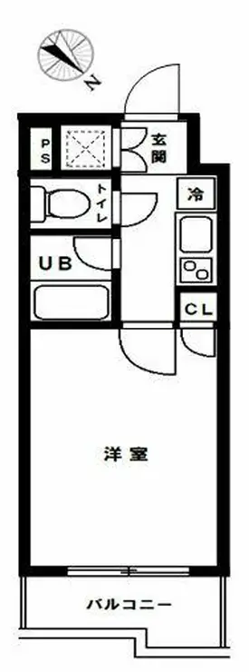 ルーブル西馬込弐番館 4階階 間取り