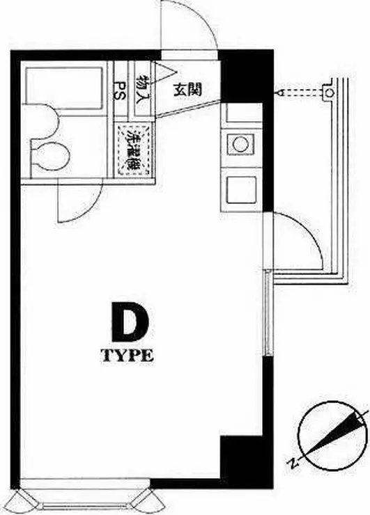 メインステージ西葛西 5階階 間取り