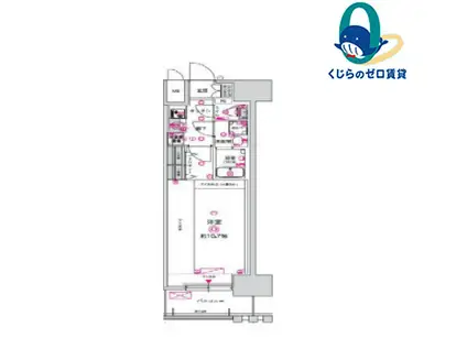 プレミスト浦添港川(3LDK/14階)の間取り写真