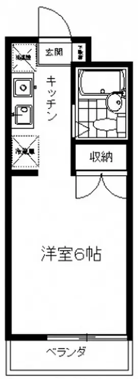 ドゥ・青葉 2階階 間取り