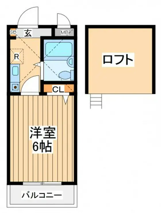 メビウスメルズ 2階階 間取り