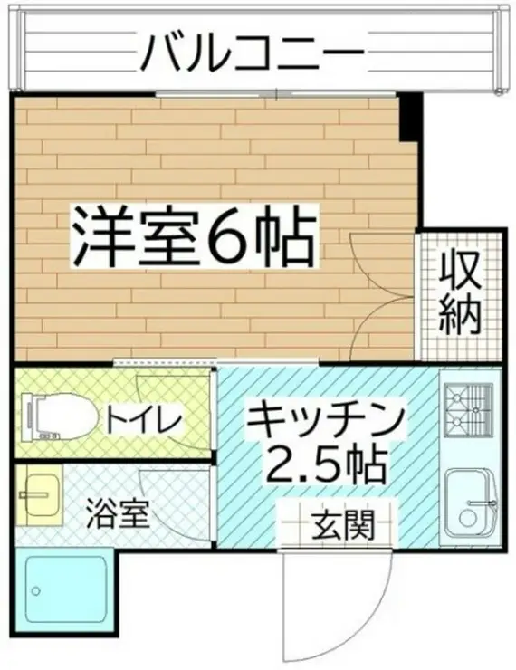 メゾンウエダ 3階階 間取り