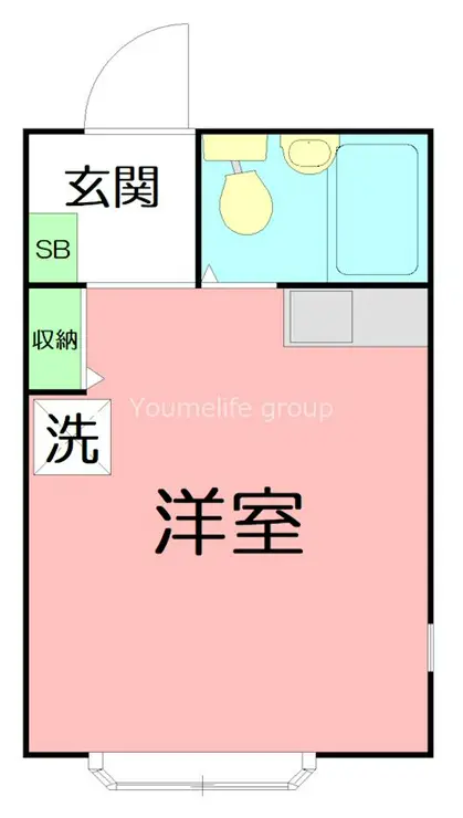 セントネージュ厚木 1階階 間取り