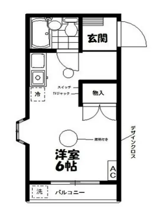 レジデンスパルクヴェール 2階階 間取り