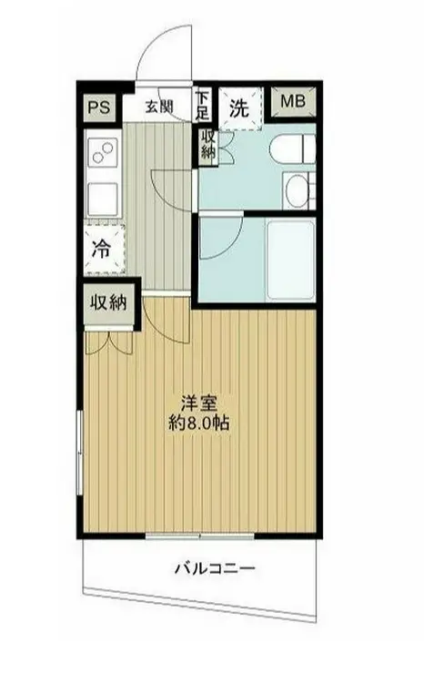 DUARES愛宕虎ノ門 9階階 間取り