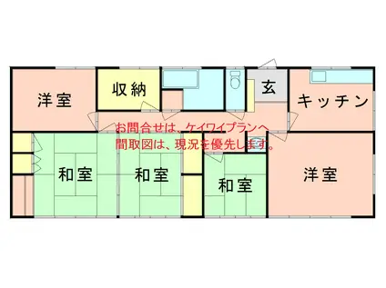 小月杉迫2丁目ーアパート(5K/2階)の間取り写真