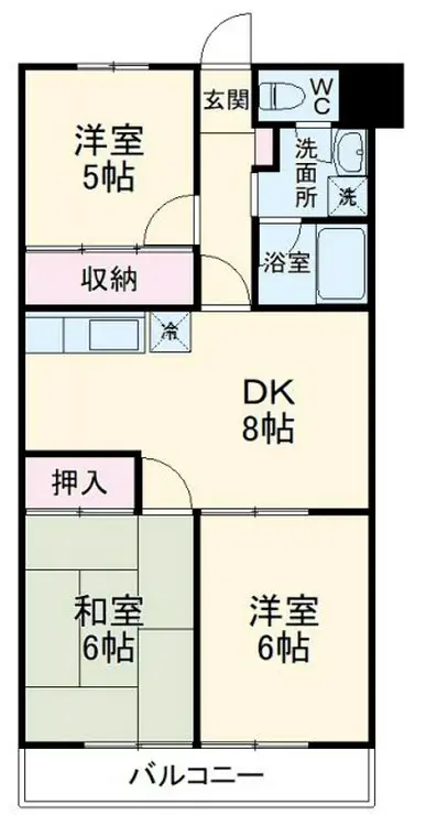 エビデンス上尾 3階階 間取り