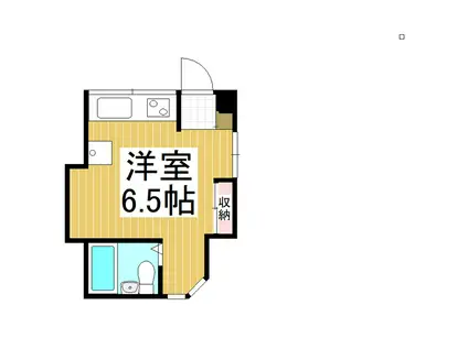 リバーハンズC(ワンルーム/1階)の間取り写真