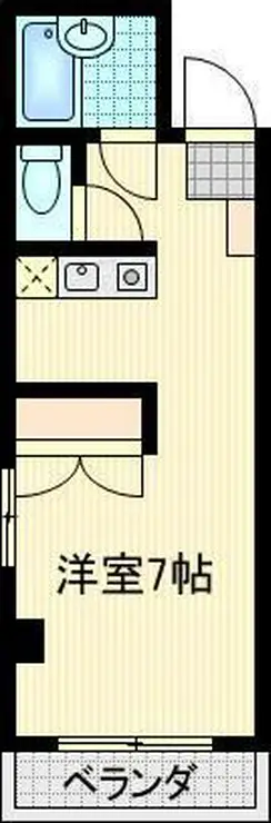 メゾンジョシア 3階階 間取り