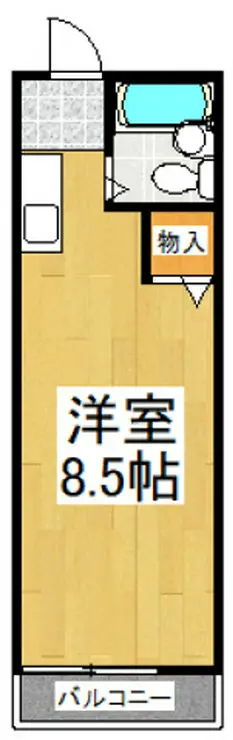 コーポハナブサ 2階階 間取り