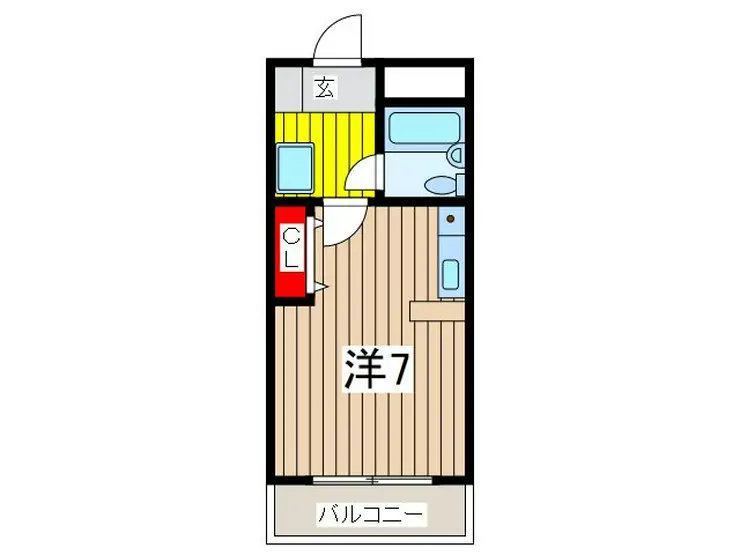 リーブルエリート2 4階階 間取り