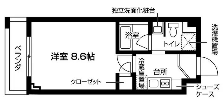 セントラルリベルテ 3階階 間取り
