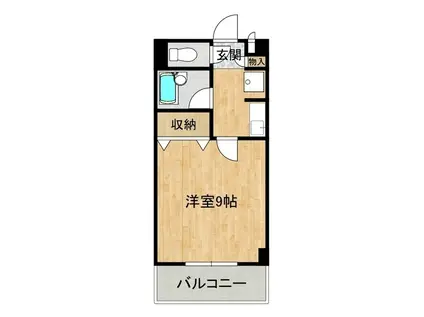 サンシャイン松代(1K/6階)の間取り写真