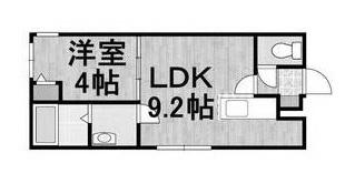 MARRIOTT F ビレッジ(1LDK/3階)の間取り写真