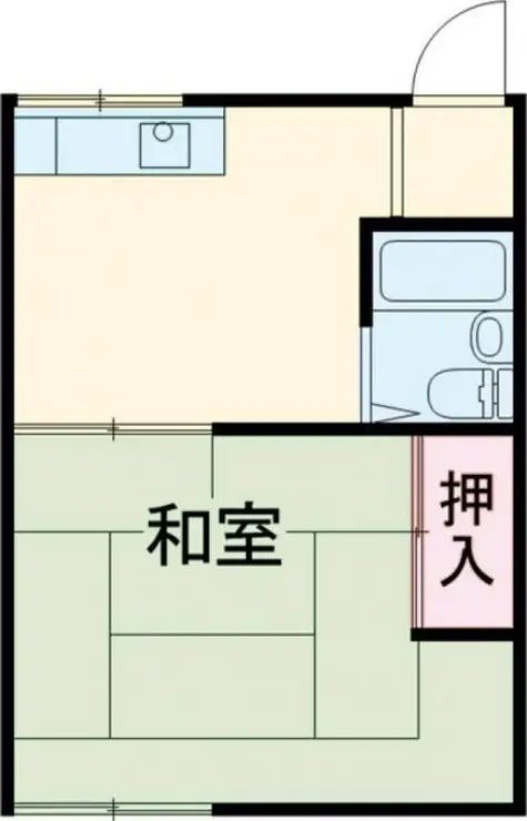 グリーンハイツ 2階階 間取り