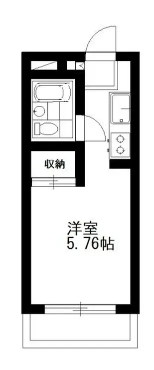 ヴィラ石神井 2階階 間取り