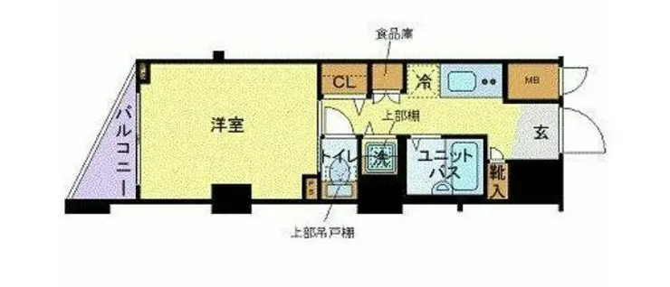 トーシンフェニックス神田岩本町弐番館 6階階 間取り