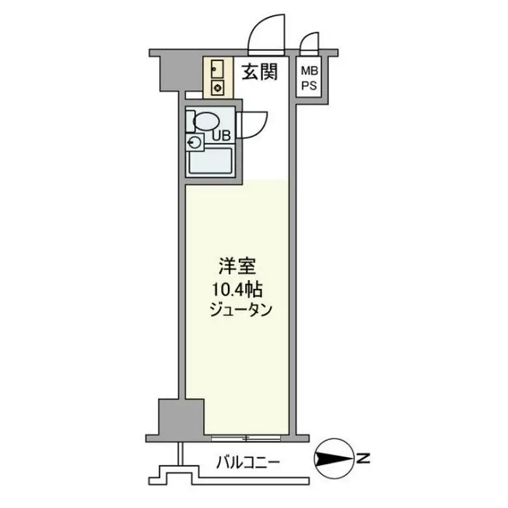 高田馬場ダイカンプラザ 8階階 間取り