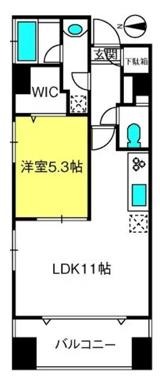 ピニエール浦和岸町 3階階 間取り