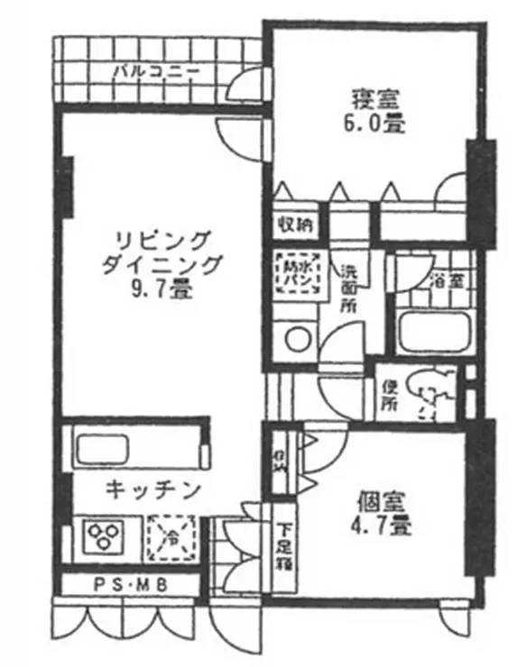 スペラール砧 2階階 間取り