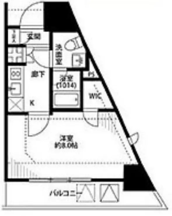 プレール・ドゥーク東京EASTIII 11階階 間取り