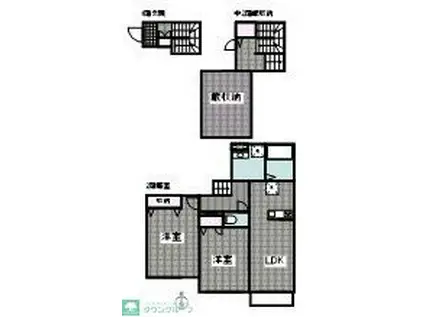 スプレンドーレ(2LDK/2階)の間取り写真