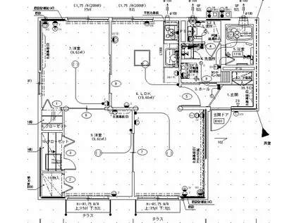 グリーンハウス城角(2LDK/1階)の間取り写真
