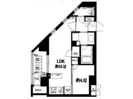 クラッシィコート北大塚(1LDK/6階)の間取り写真