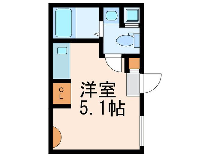 ARROWSAL HONGO(ワンルーム/3階)の間取り写真