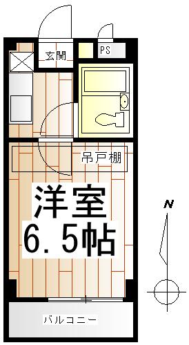 フジヨシビルA(1K/3階)の間取り写真
