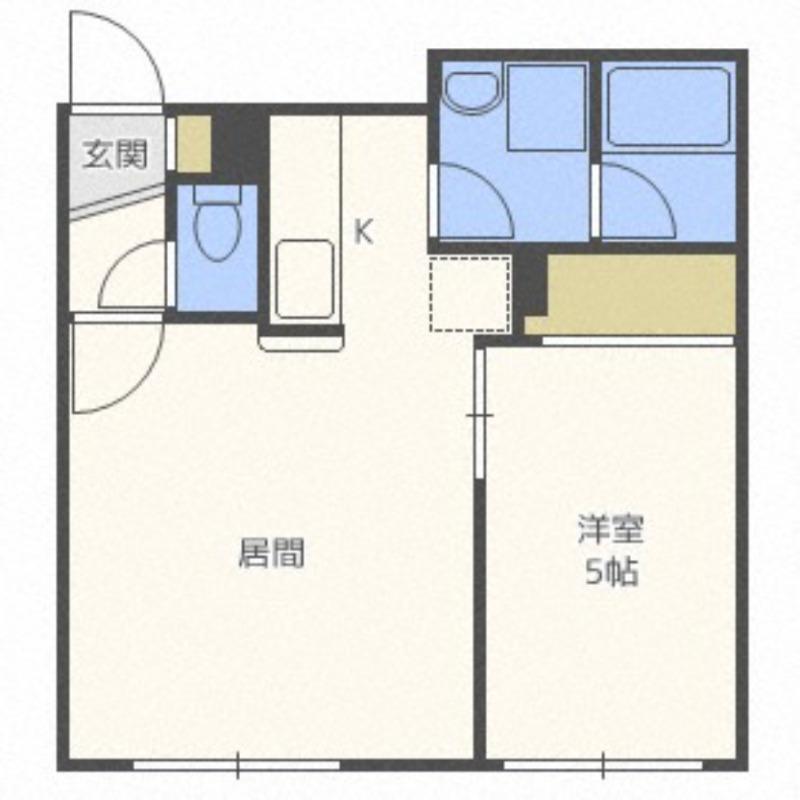 シェラ126(1LDK/3階)の間取り写真