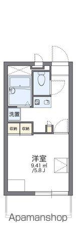 レオパレスクレール川崎(1K/3階)の間取り写真