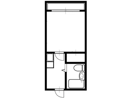 コーポ恵(1K/1階)の間取り写真