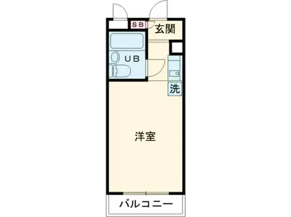 パレ・ドール吉祥寺(ワンルーム/4階)の間取り写真