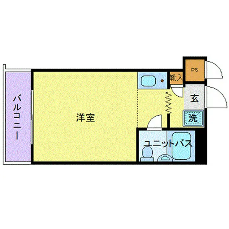 シルフィード用賀 1階階 間取り