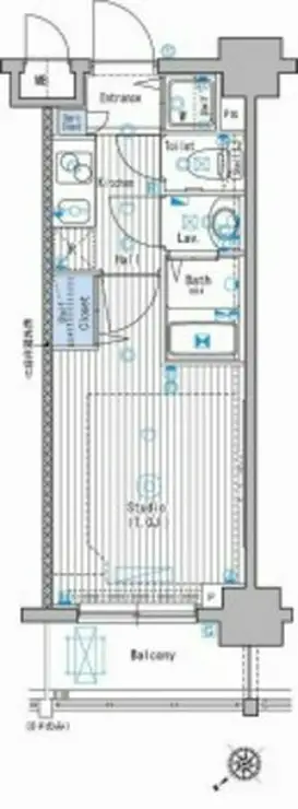 グランド・ガーラ池袋 15階階 間取り