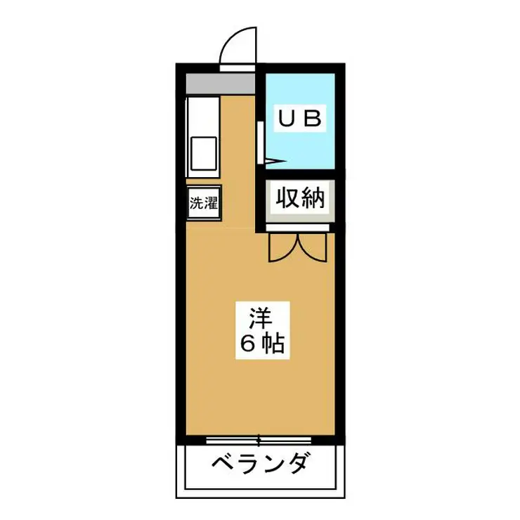 サカエヤレジデンス 3階階 間取り
