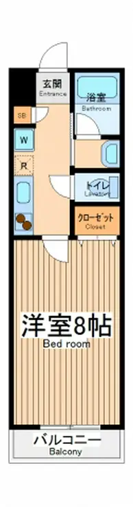 ルミナス町田 2階階 間取り