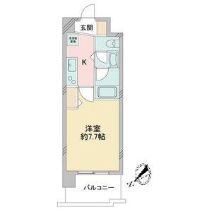 アルフィーレ新栄(1K/5階)の間取り写真