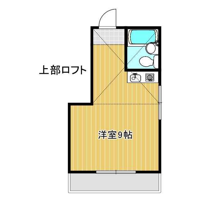 モールセゾン原(ワンルーム/3階)の間取り写真