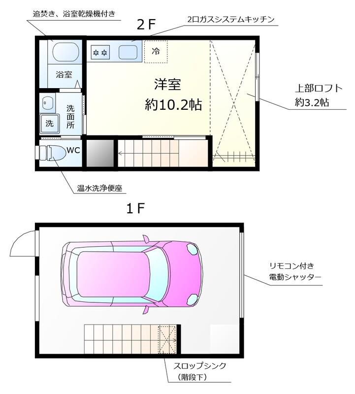 KICHI和泉上町(ワンルーム/1階)の間取り写真