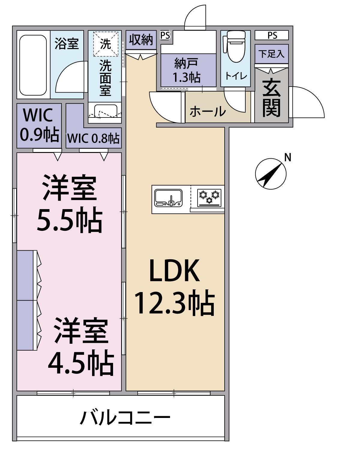 ブロッサム堀の内