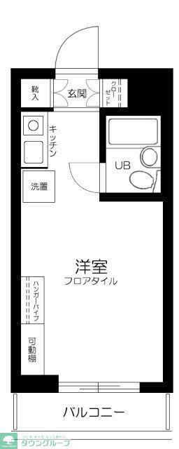 メゾンドドリーム(ワンルーム/3階)の間取り写真