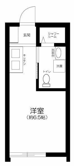 美山HOUSE(ワンルーム/1階)の間取り写真